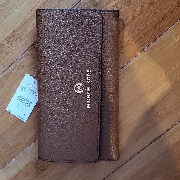 Michael Kors Brown Leather Wallet - Picture 2 of 5